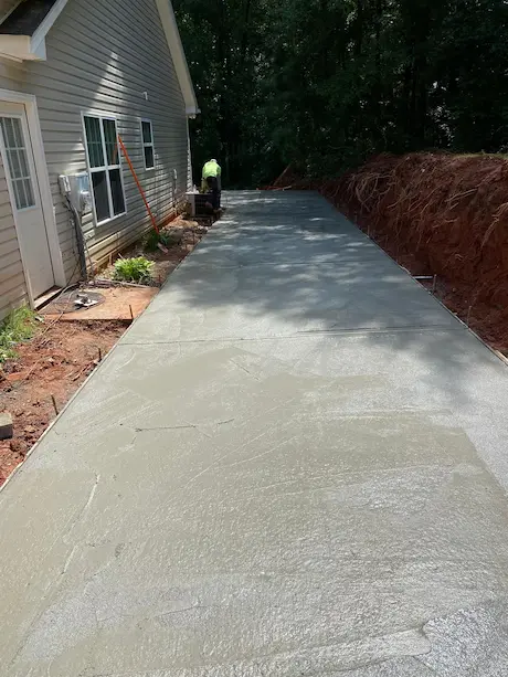 Concrete Driveway Installation, Atlanta GA