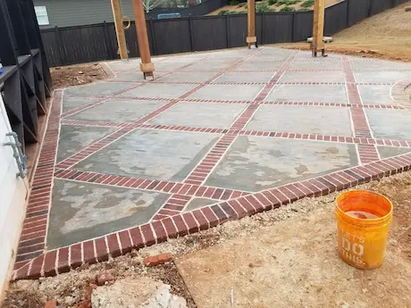 Custom Patio Installation, Atlanta GA