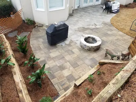 Patio and Fire Pit Installation, Atlanta GA